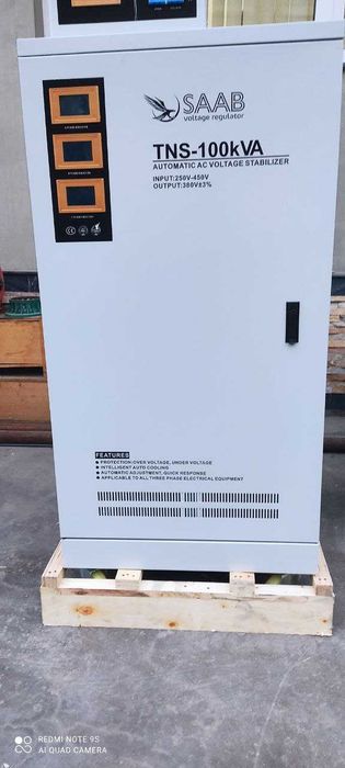 100 KW Стабилизатор напряжения 380 вольт SAAB TNS 100kVa