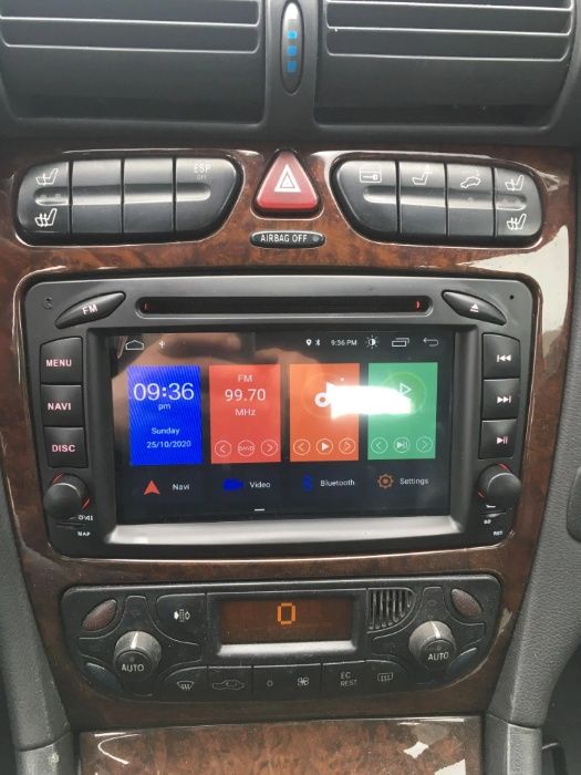 ЛИКВИДАЦИЯ Мултимедия 7" Аndroid 12 за MERCEDES W203 W209 W639 CARPLAY