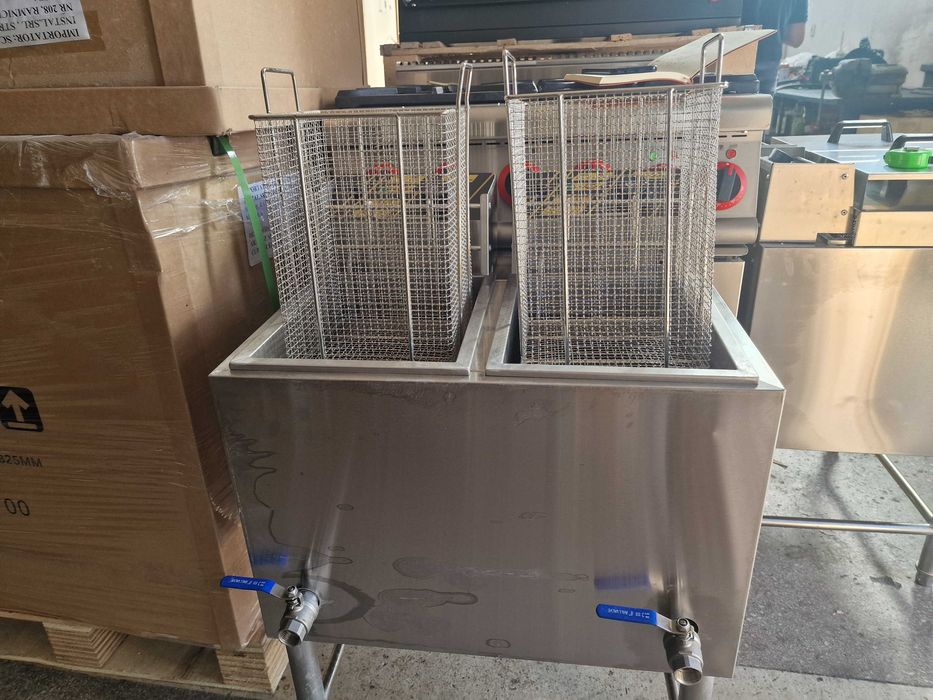 REDUCERE Friteuza profesionala 28L langosi / dubla -TRANSPORT GRATUIT