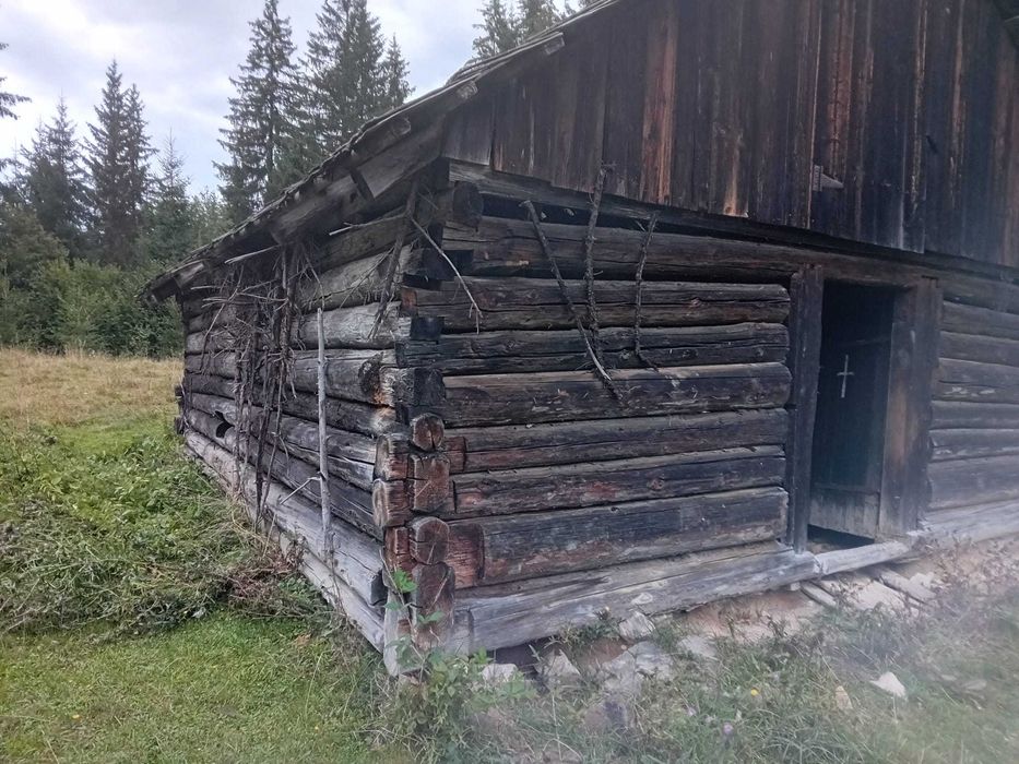 Vând Grajd tradițional din lemn rotund – Câmpulung Moldovenesc