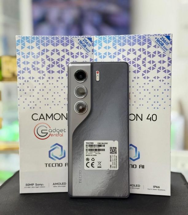Tecno CAMON 40 New Optom Super Skidka+Garantiya+Dastafka