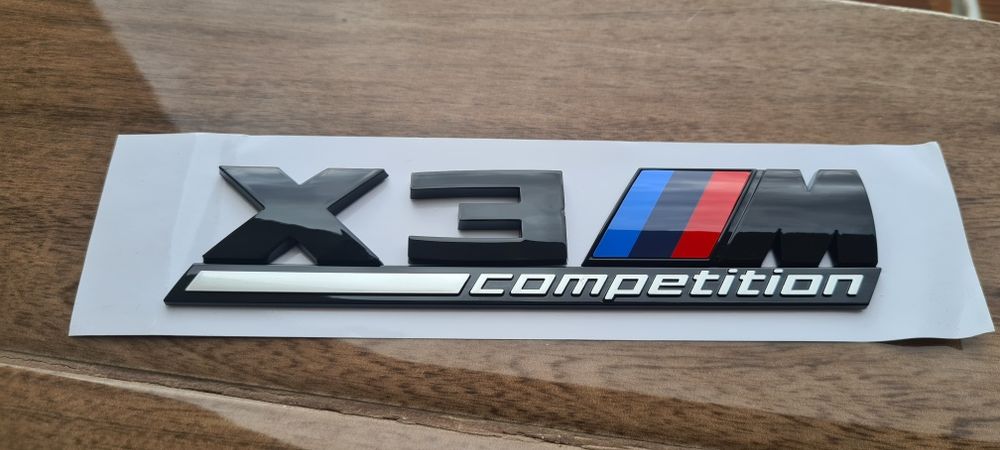 Емблема BMW  X1 X2 X3 X4 X5 X6 X7 M Competition M1 M2 M3 M4 M5 M6 M7 M