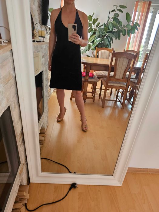 Rochie catifea eleganta, marime M, noua