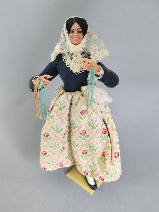 Păpușă vintage de colecție tradițională din Spania - Marin Chiclana