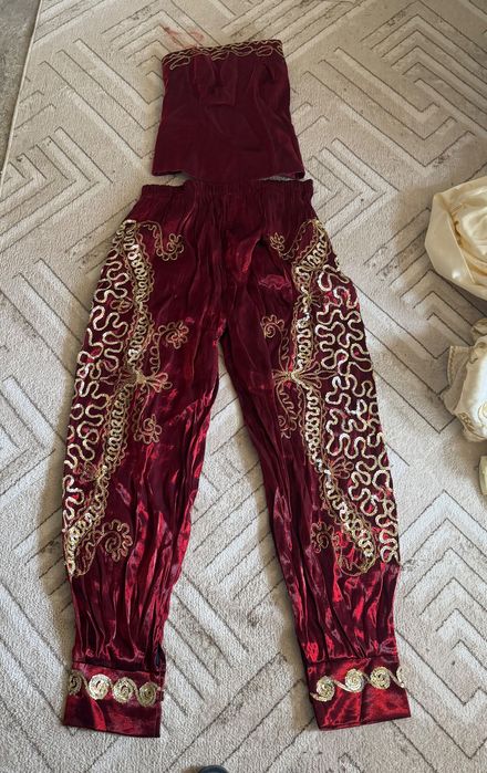 Луксозен турски Биндаллъ (Bindallı) – Традиционен костюм за Нощта на къната, размер 38