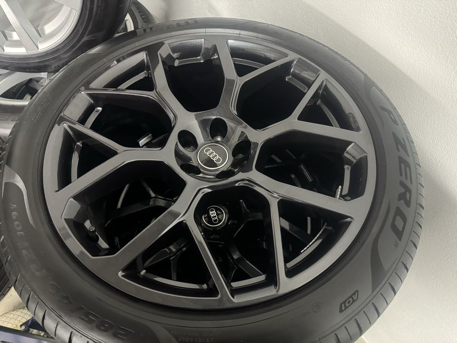 Jante Audi Q7 SQ7 R21 Originale 4M Audi Sport Pirelli 34/2024 Vara 99%