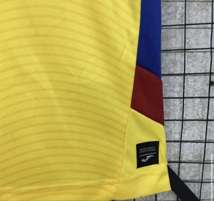 Tricou fotbal de joc JOMA Echipa nationala de Fotbal a Romaniei 2025, galben
