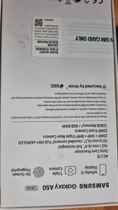 Telefon Samsung A50 stare perfecta
