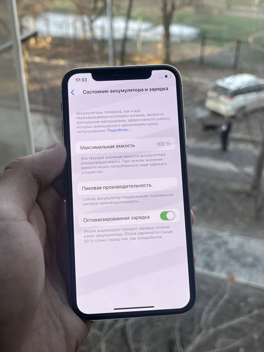 iPhone X 64gb LL/A аккумулятор 100%