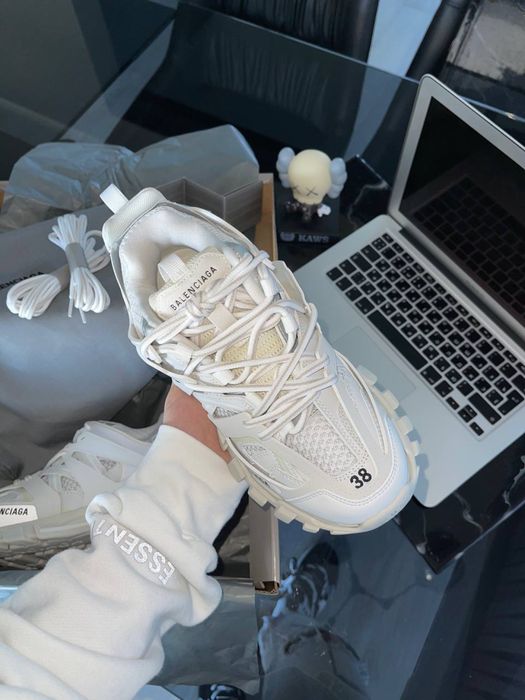 Balenciaga Track White 36-45 • Piele •Livr 1 zi PREMIUM