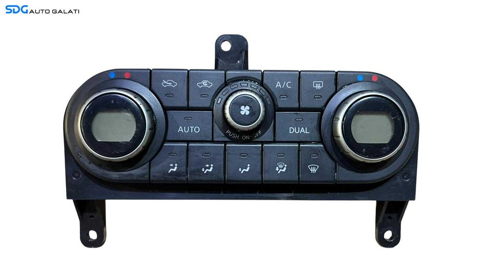 Panou Modul Unitate Comanda AC Aer Conditionat Clima Dublu Climatronic Nissan Qashqai J10 2007 - 2013 Cod 27500JD45D [LC1217]