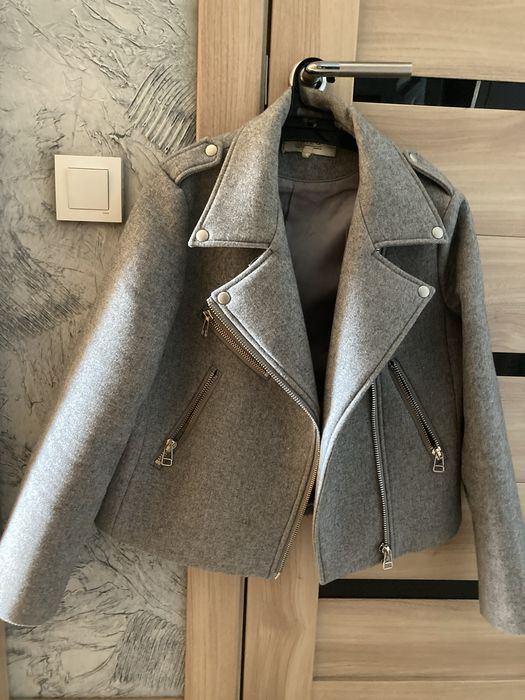 Косуха из пальтовой ткани