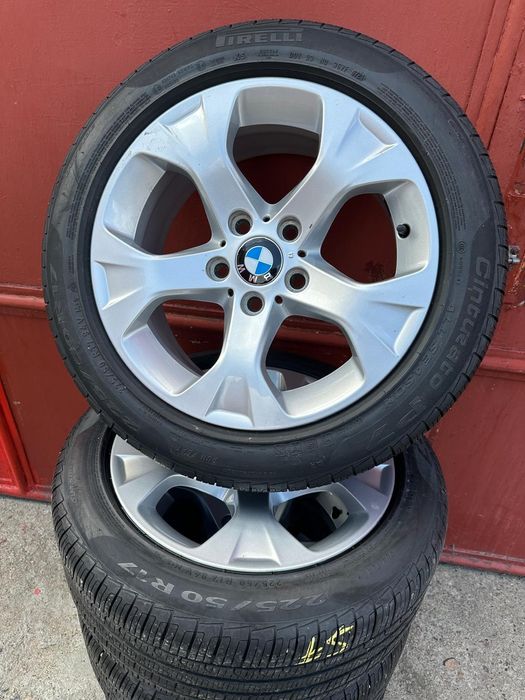 Roți ,jante originale BMW + anvelope Pirelli M+S,R17