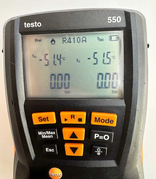 TESTO 550 - Цифров електронен манометър