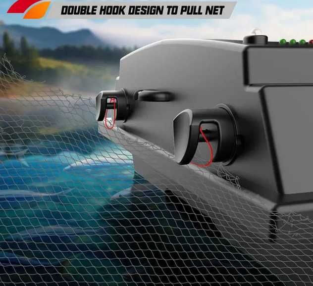 Flytec V030 GPS Лодка за захранка 800м Обхват Подобрена Батерия 20Ah