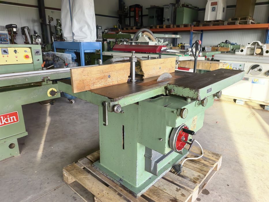 Циркуляр с карета + фреза. Трифазна.