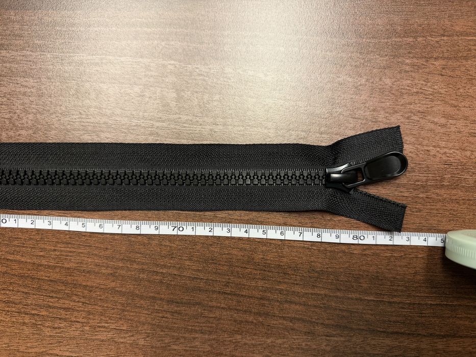 Fermoar  geaca 82cm cu dubla deschidere