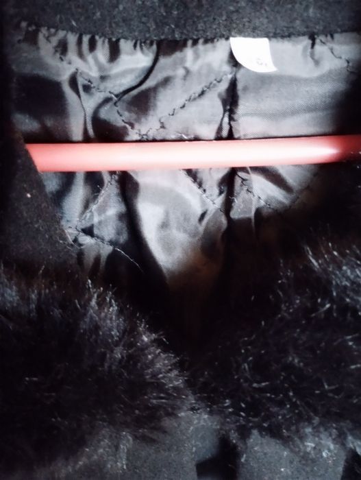 Palton nou de lână Fany Lux Collection mărimea 44 pentru femei