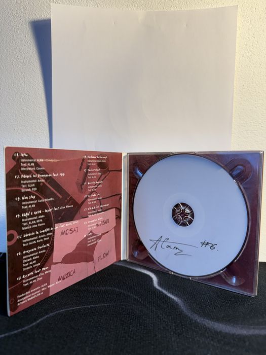 CD Alan „Sărăcie în condiții de lux”, original, semnat, exemplar numerotat #6