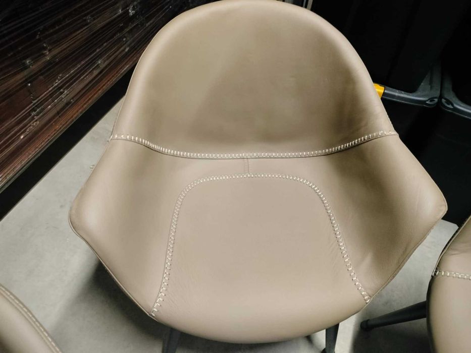 Трапезни столове естествена кожа висок клас