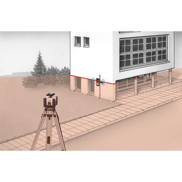Ротационен лазерен нивелир Laserliner Quadrum Compact 210 S Set, 400 m