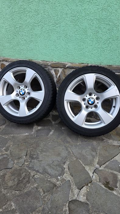 Jante roti 225.45.R17 cu anvelope de iarna bmw seria 1,2,3,4,5,x3,Z4,2 bucati se vand si la bucata