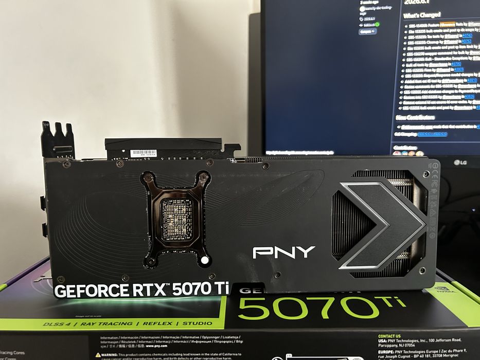 NVIDIA Geforce  Rtx PNY 5070 Ti Argb OC - 16GB