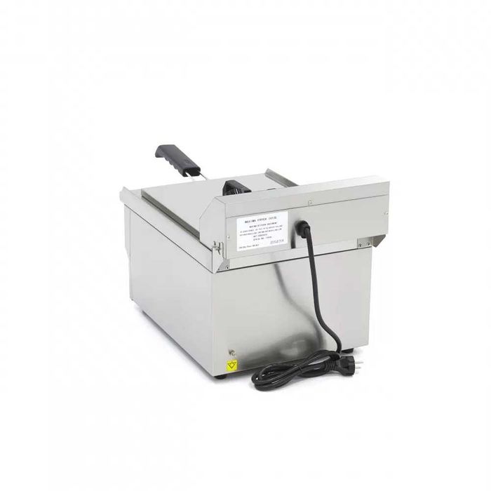 Фритюрник 16 л - с кран, студена зона и регулируем термостат