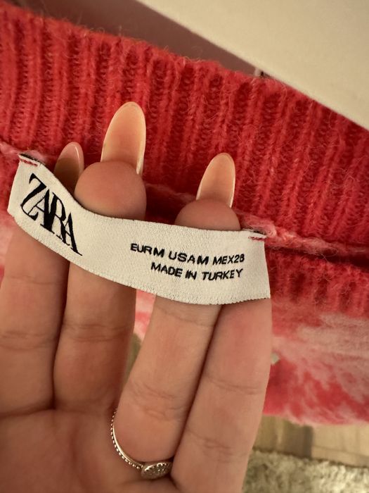 Розов пуловер Зара, размер 38/М