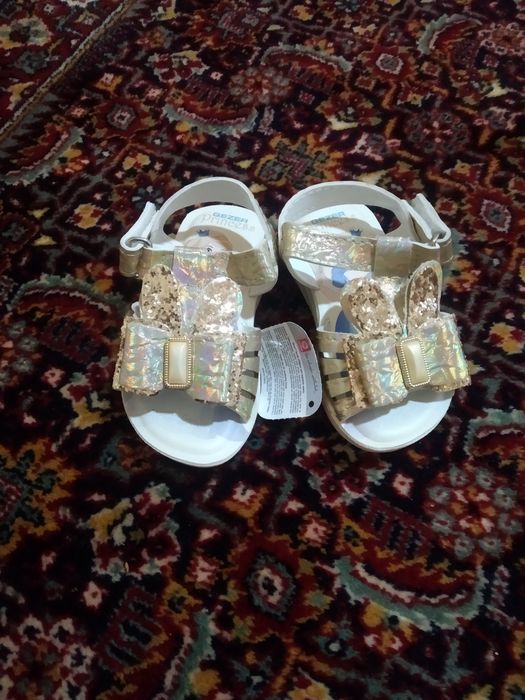 Детские басаножки. Для девочки. Размер 18