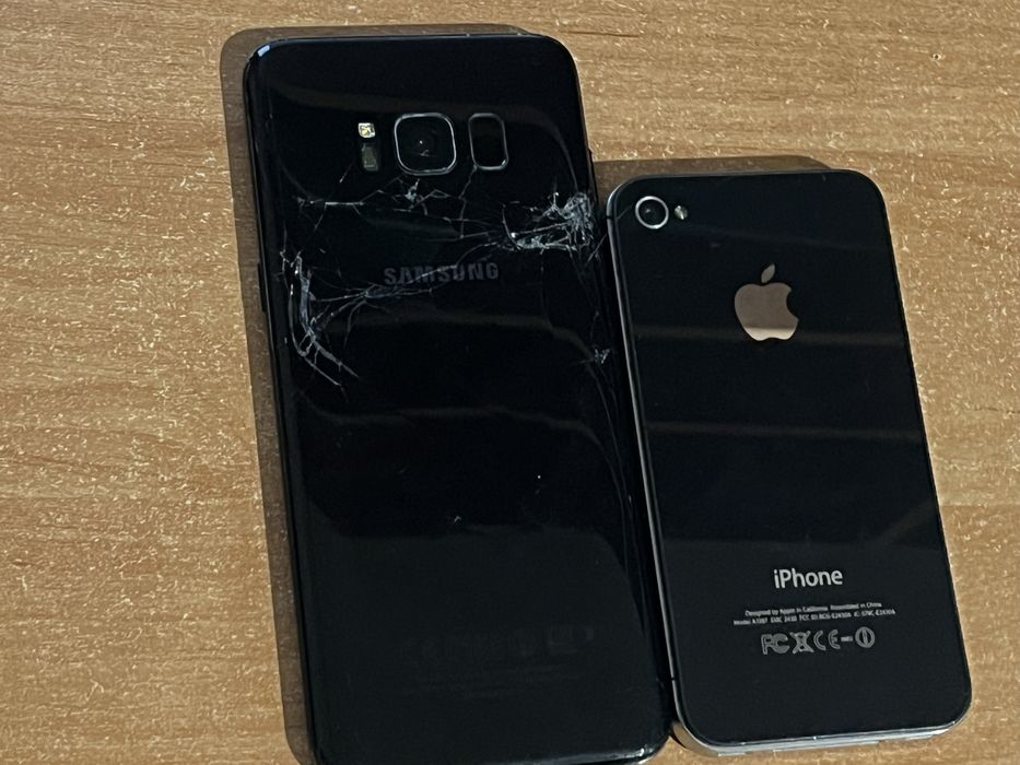 Обмен Samsung S8 и iPhone 4S