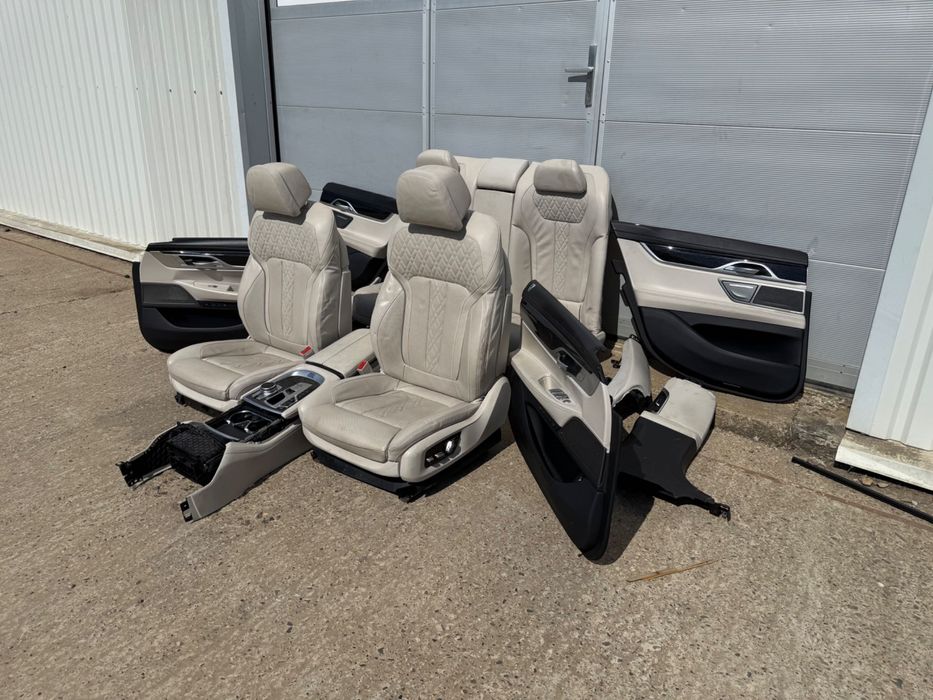 Interior full confort Bmw 7 Series G11 masaj tablera incalzire racire