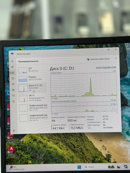 Acer Nitro 5 ryzen 5-6600H