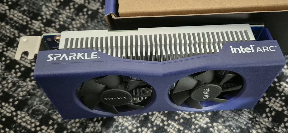 Placa grafică Sparkle Intel Arc  A380 Genie , 6 Gb  DDR6