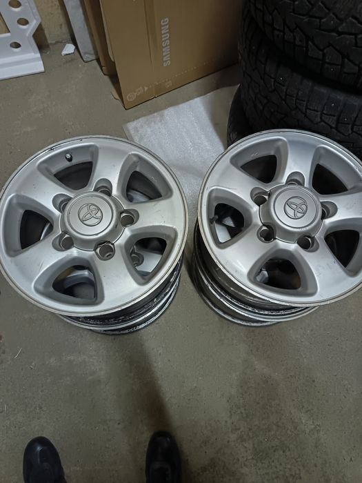 продам дискиR16 разболтовка 5на 150 с Toyota Land Cruiser