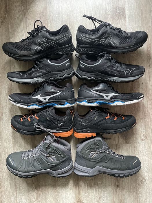 Mizuno Asics Aku Mammut Veja Nike маратонки