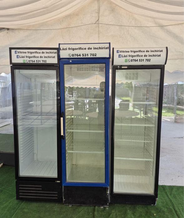 Închiriem vitrine frigorifice pentru orice eveniment .  Pentru mai multe detalii ne puteți contacta la numărul    076patru531sapte02