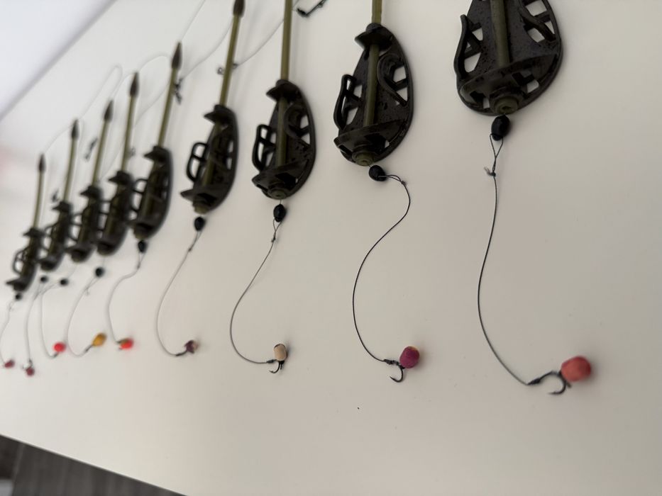 Set 10 Montura Method Feeder Long Distance 40 gr ac 10 sau 12