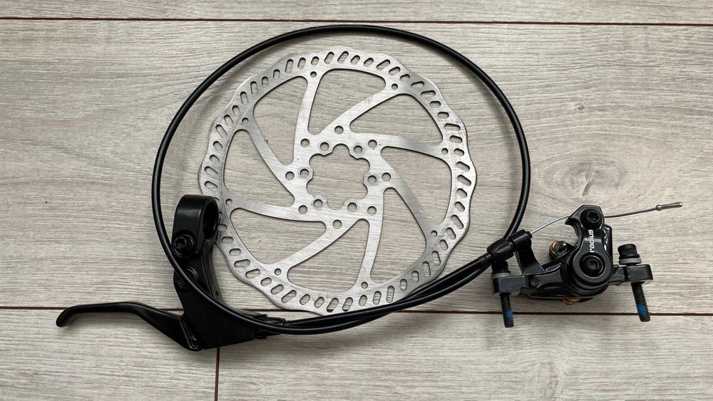 Frana mecanica pe disc Radius + disc