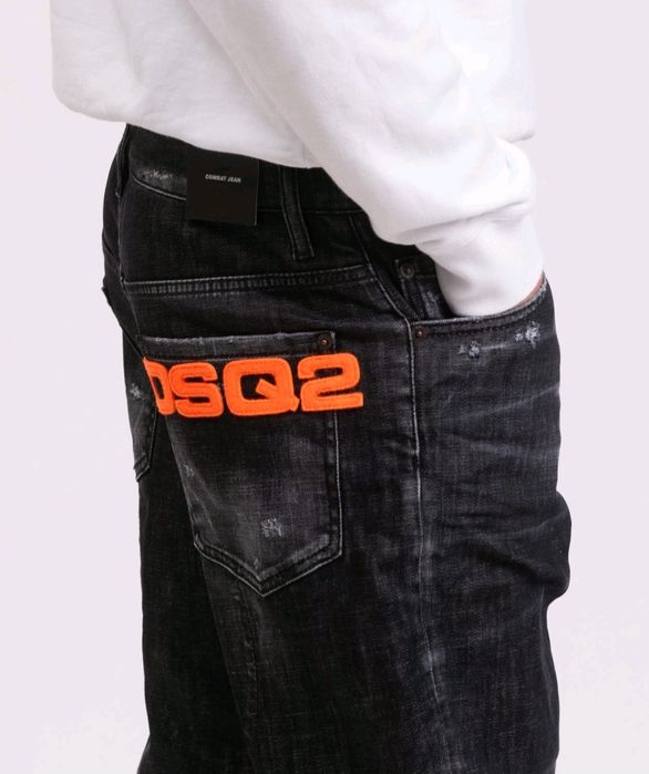 Дънки DSQUARED2 Combat Cropped