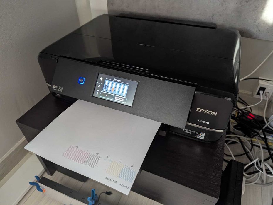 Epson Expression Photo XP-960 A3 Wi-Fi | Imprimantă foto premium | Scanner | Duplex | CD/DVD