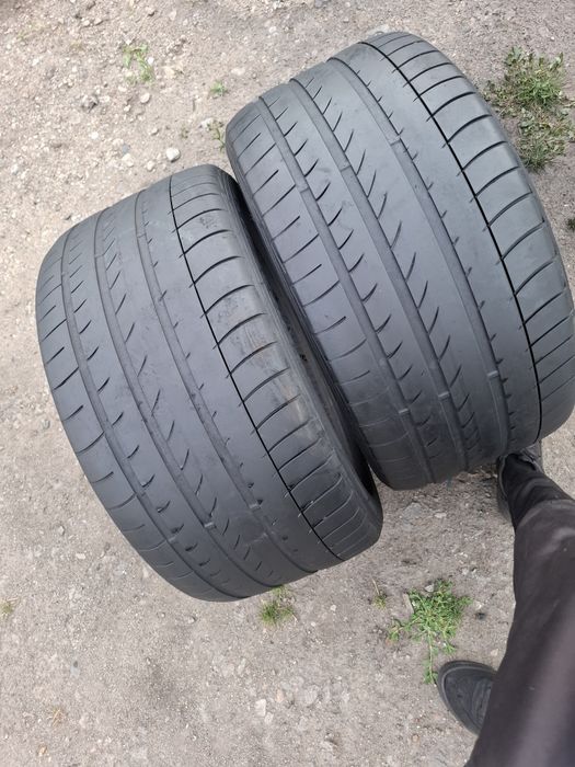 Vand 2 anvelope 315 35 20 dunlop de vara ranflet