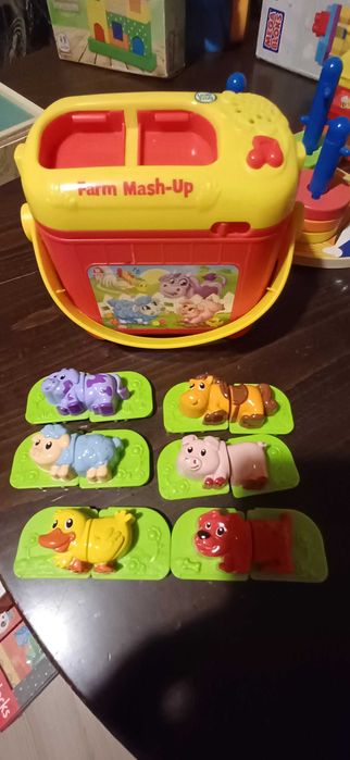 Vtech,fisher price, Дървени играчки