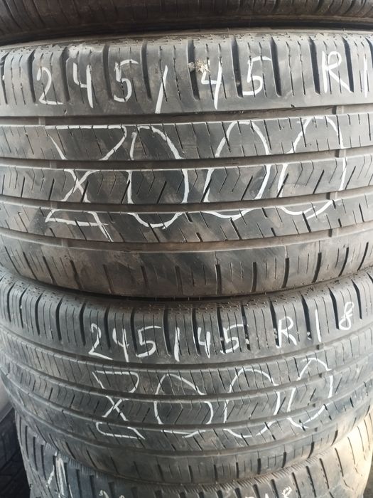 245/45 R18 летние шины резины доездить
