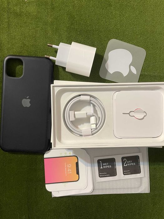 iPhone 11 128 gb черен black перфектен
