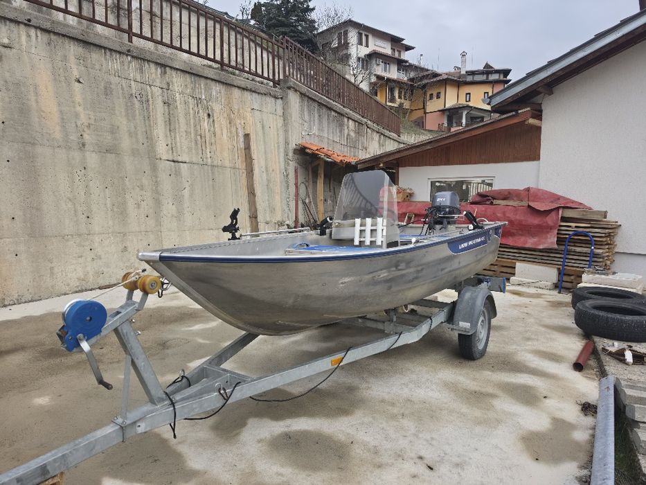 Лодка Linder Sportsman 400, двигател Yamaha 20