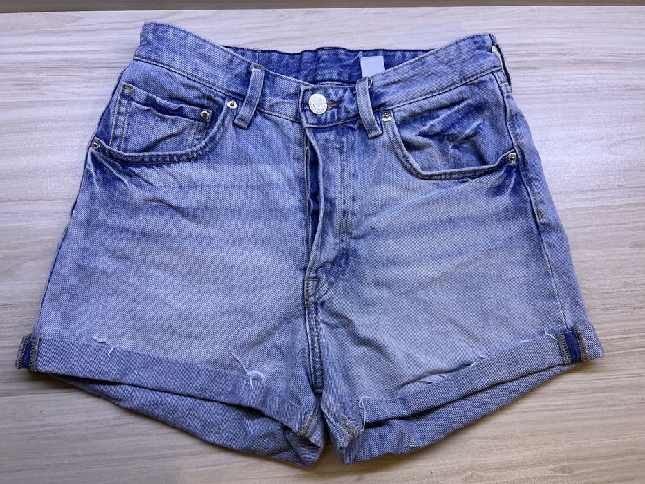 Дънкови къси панталони