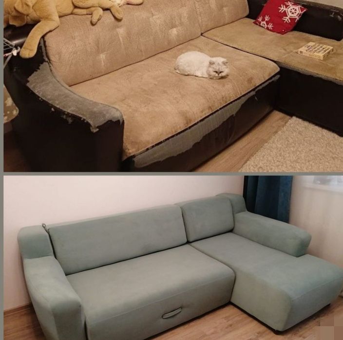 Перетяжка мебели