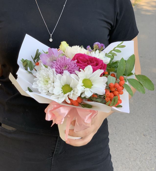 Стаканчик букет комплимент