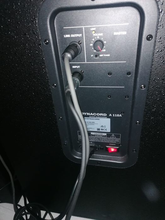 Sistem audio activ dynacord line ,mixer pasiv made in England